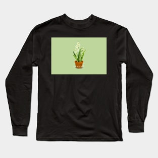 March Jonquil in a pot Long Sleeve T-Shirt